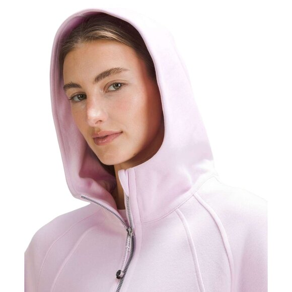 Lululemon Scuba Oversized Half-Zip Hoodie in Meadowsweet Pink - Picture 3 of 6
